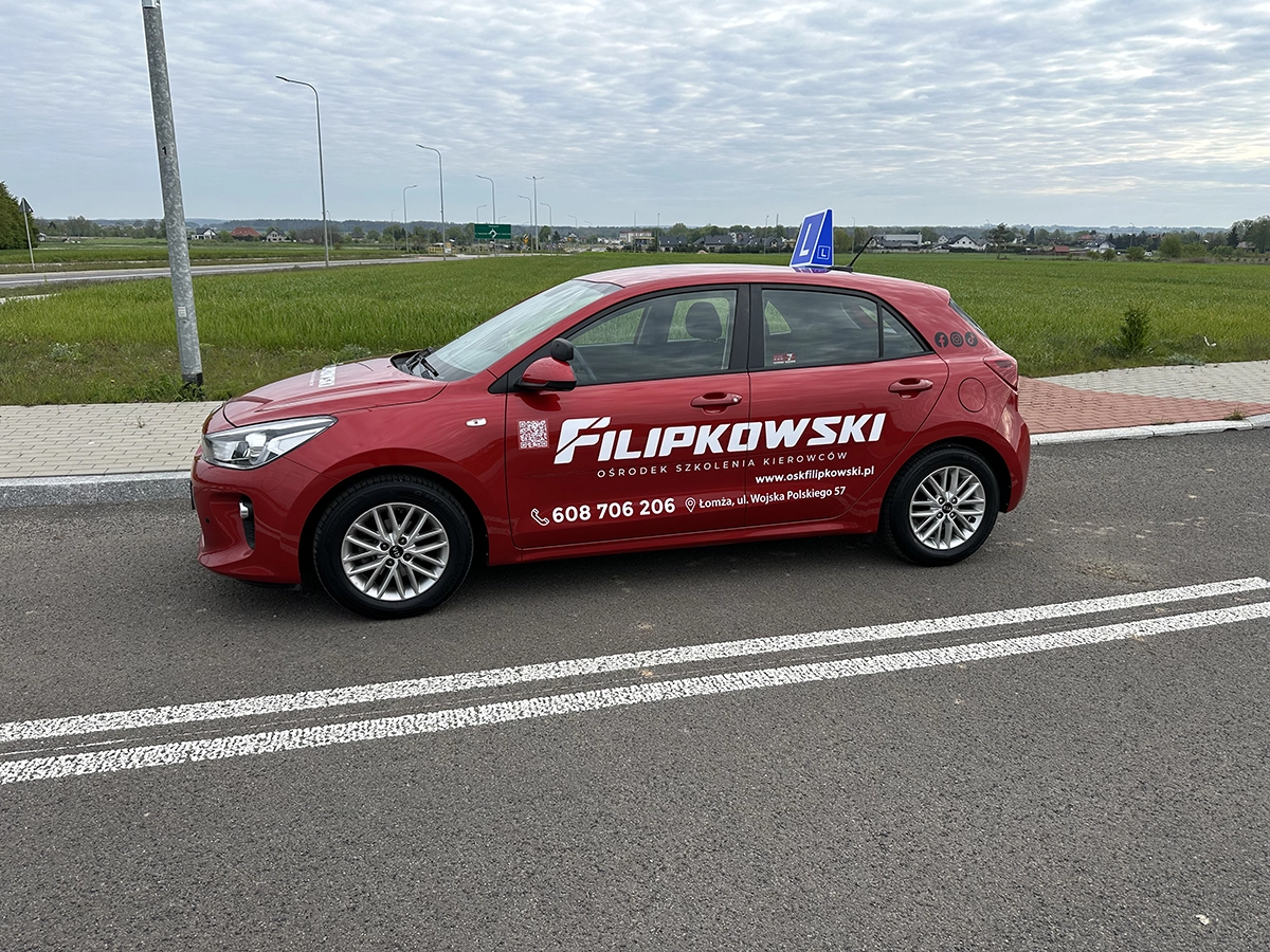 Wczasy z prawem jazdy Łomża - kategoria B w OSK Filipkowski