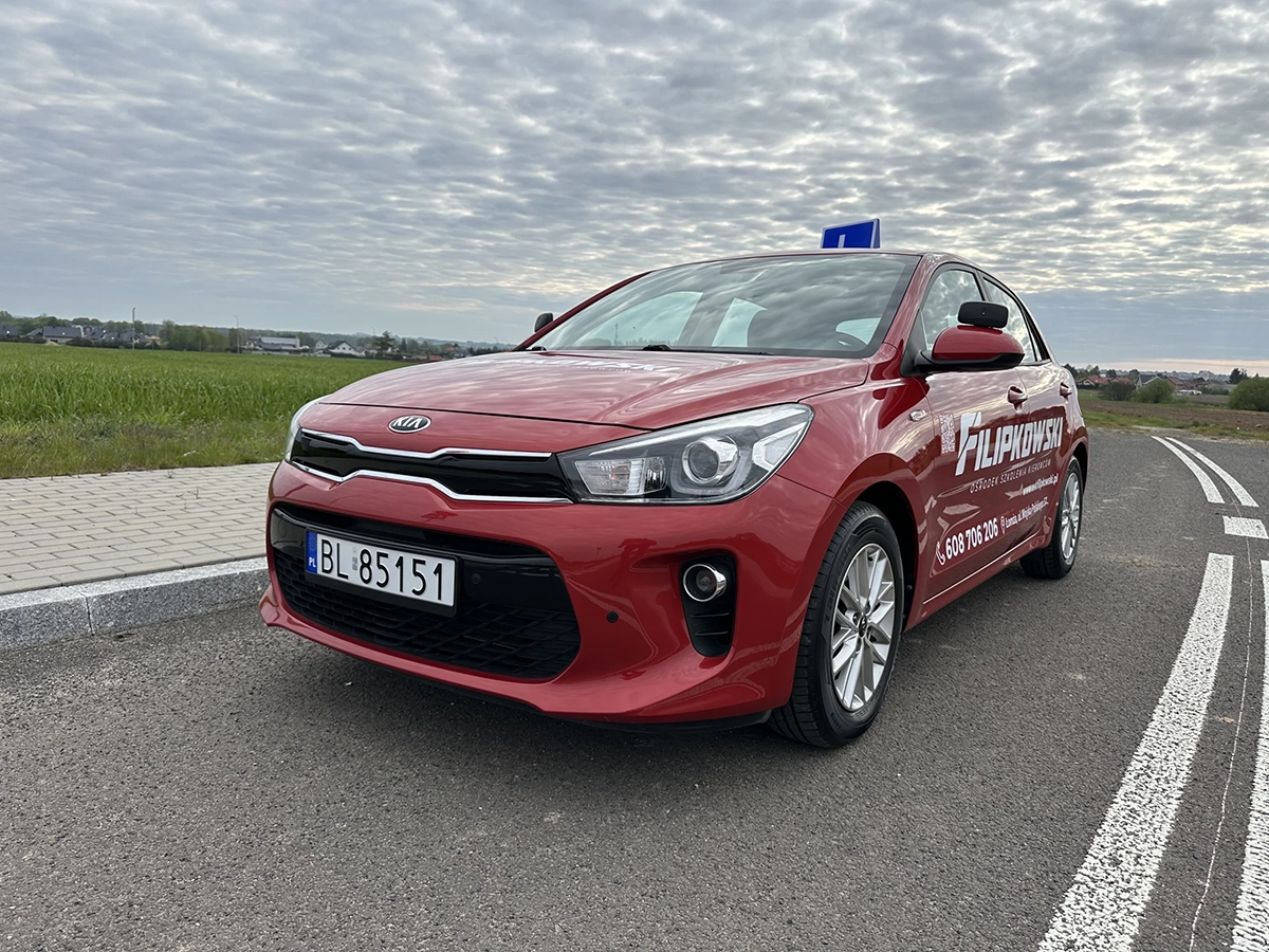 KIA RIO - Samochód do kat. B w OSK Filipkowski